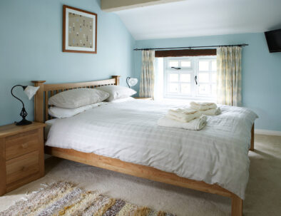 Farmhouse King bedded room